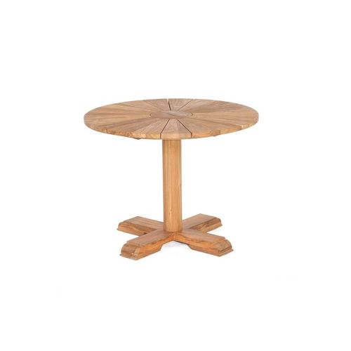 Tisch Solis 100 cm rund Old Teak natur S onnenPartner