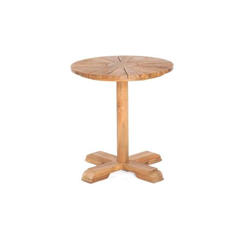 Tisch Solis 70 cm rund Old Teak natur So nnenPartner