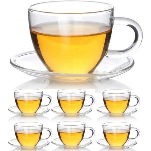 Dimono Tasse Tee & Kaffeetassen Set; 80 ml Fassungsvermögen