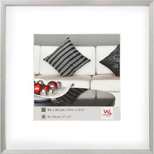 Walther Chair 30x30 Aluminium silber AJ330S
