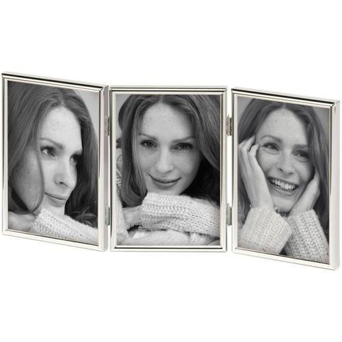Walther Chloe silber 3x10x15 Portrait Dreifachrahmen WD315S