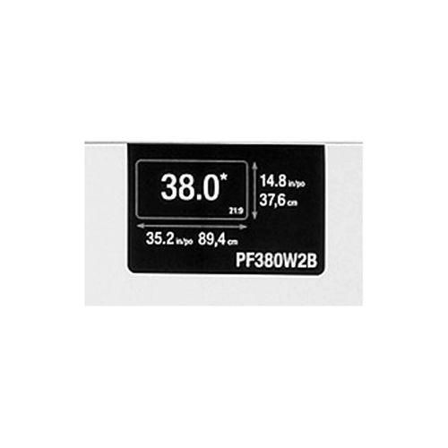 3M PF380W2B Blickschutzfilter f Desktops 95,3 cm Weit 38 21:9