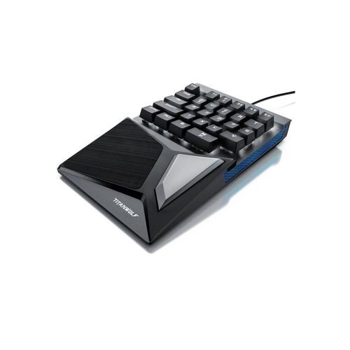 Titanwolf Gaming-Tastatur (mechanische Keypad Tastatur mit 28 Tasten Gaming Einhandtastatur)