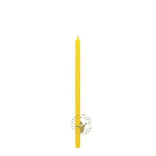 Jaspers Kerzen Formkerze »Variantkerzen zitrone 280 x 12 mm