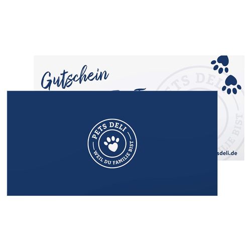 Pets Deli Gutscheinkarte (Ideal als Geschenk) - 25€