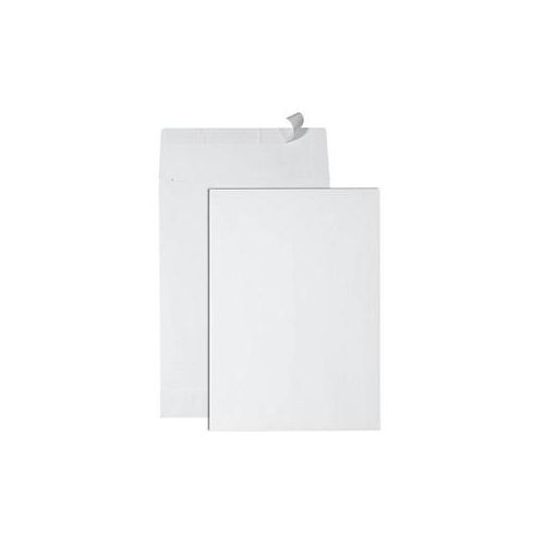 dundee Faltentaschen DIN B4 ohne Fenster weiß mit 4,0 cm Falte, 10 St.