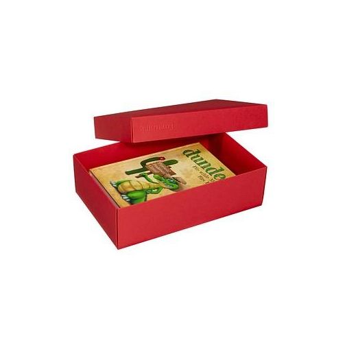 2 BUNTBOX L Geschenkboxen 3,6 l rot 26,6 x 17,2 x 7,8 cm