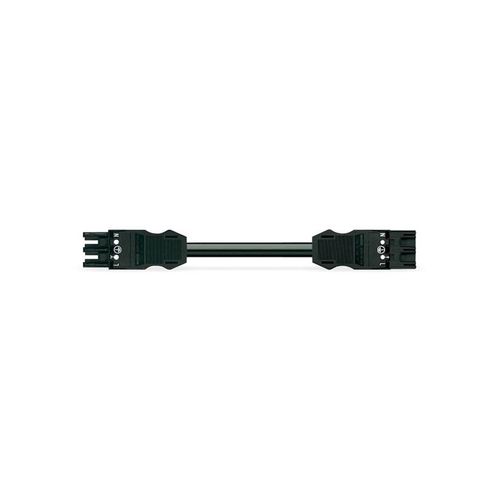 Winsta Pre-assembled interconnecting cable eca socket/plug black