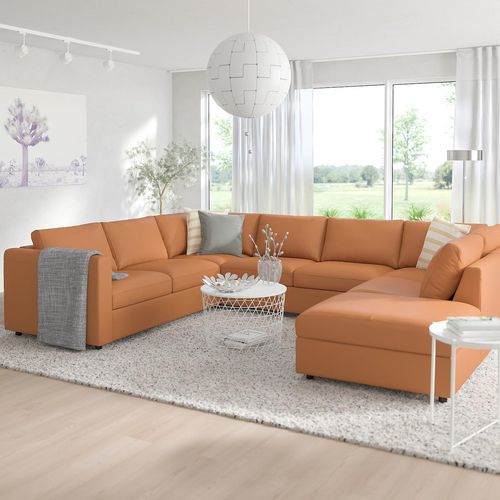 VIMLE Sofa, U-Form/6-sitzig