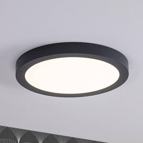 Paulmann Abia LED-Panel Ø 30cm 2.700K dunkelgrau