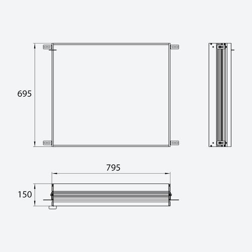 Emco Evo Einbaurahmen, 939700002,