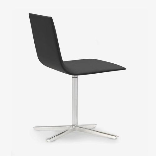 Andreu World Lineal Corporate Stuhl, Echtleder, SI-0778#1824,