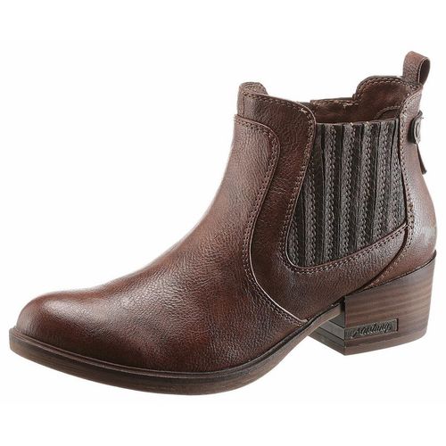 Mustang Shoes Westernstiefelette, braun, Gr.42