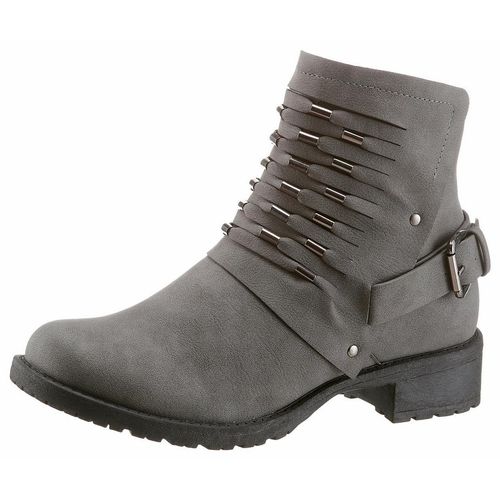 CITY WALK Bikerboots, grau, Gr.37