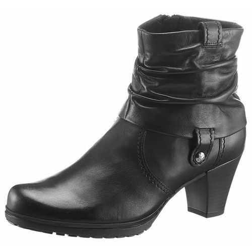 Stiefelette, schwarz, Gr.44