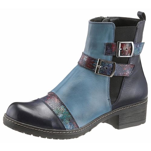 Gemini Stiefelette, marine-jeansblau, Gr.36