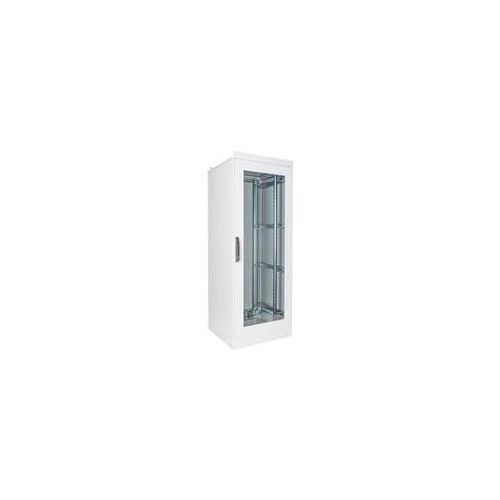 Industrie-Netzwerkschrank Indoor 800x800mm (BxT), IT-Schrank hellgrau, 42 Höheneinheiten