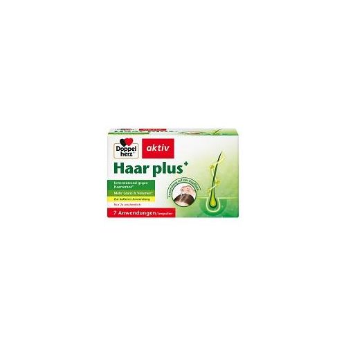 DOPPELHERZ Haar plus Ampullen 7 St