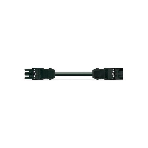 Winsta Pre-assembled interconnecting cable eca socket/plug black