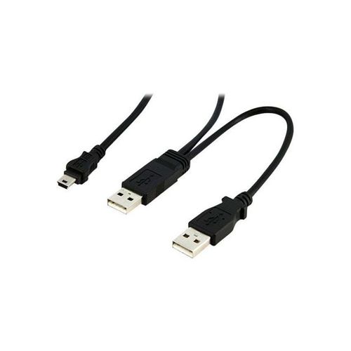 StarTech.com USB Y Kabel für External hart Drive - USB A zu mini B - USB-kabel