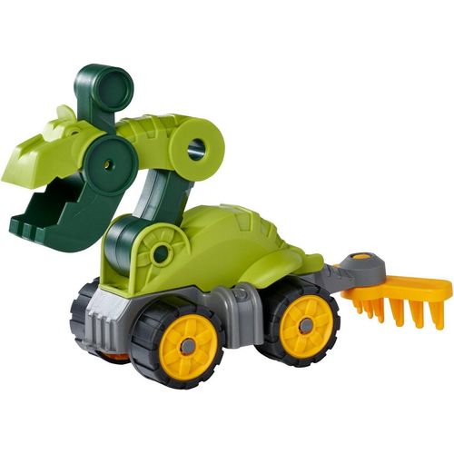 BIG Spielzeug-Bagger Power Worker Mini Dino T-Rex, Made in Germany, grün