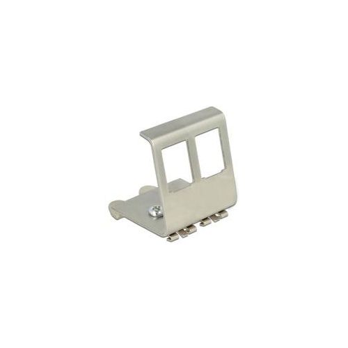 Halterung für Hutschienen 2 Port, Keystone-Modul