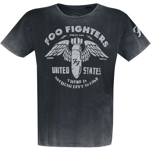 Foo Fighters Bomb Vintage T-Shirt grau in S