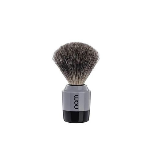 nom MARTEN shaving brush Pure Badger Grey