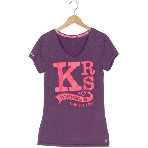 KangaROOS Damen T-Shirt, flieder, Gr. 32