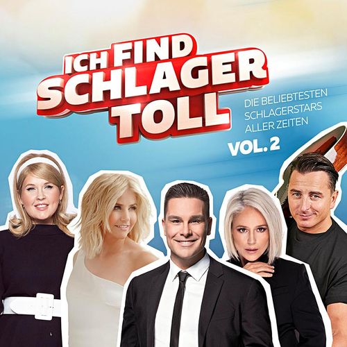 Ich find Schlager toll - Die beliebtesten Schlagerstars aller Zeiten Vol. 2 (2 CDs) - Various. (CD mit DVD)