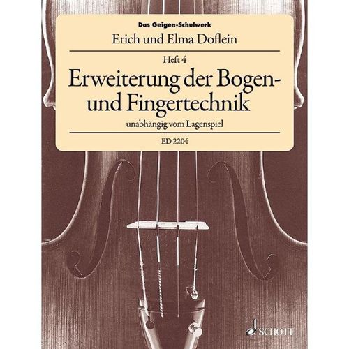 Das Geigen-Schulwerk - Erich Doflein, Elma Doflein, Geheftet