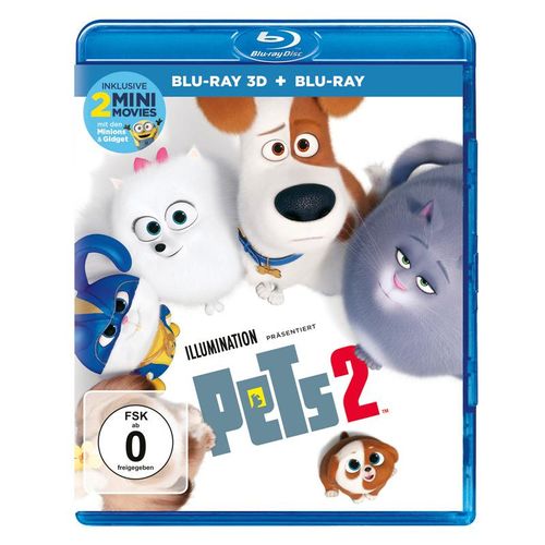 Pets 2 - 3D-Version (Blu-ray)