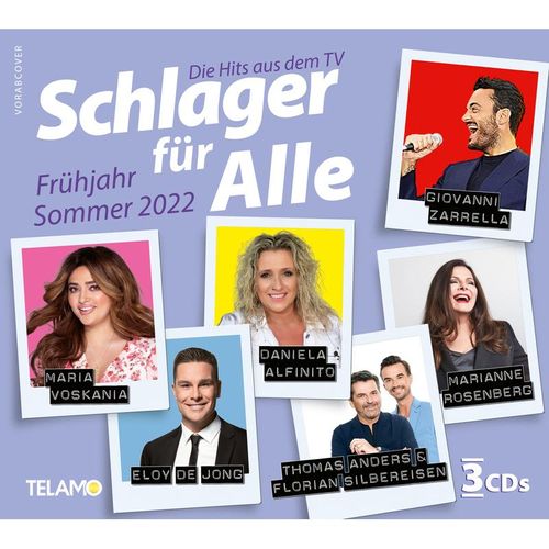 Schlager für Alle: Frühjahr/Sommer 2022 (3 CDs) - Various. (CD)