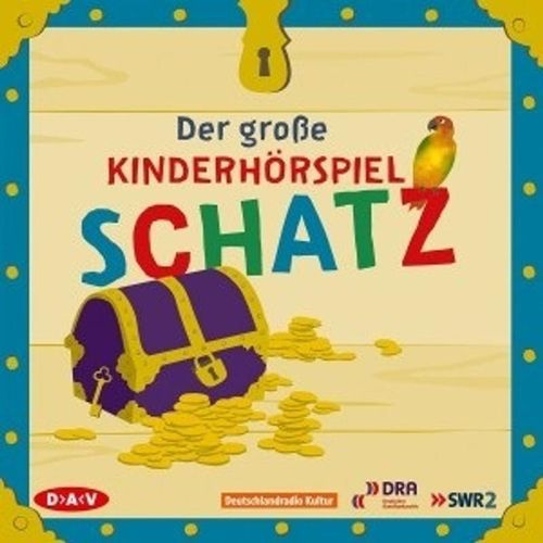 Der große Kinderhörspielschatz,4 Audio-CD - Div. (Hörbuch)