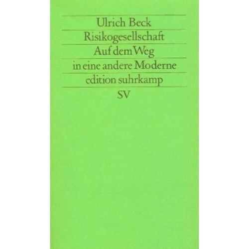 Risikogesellschaft - Ulrich Beck, Taschenbuch