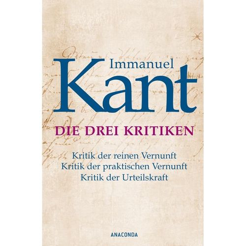 Die drei Kritiken - Immanuel Kant, Gebunden