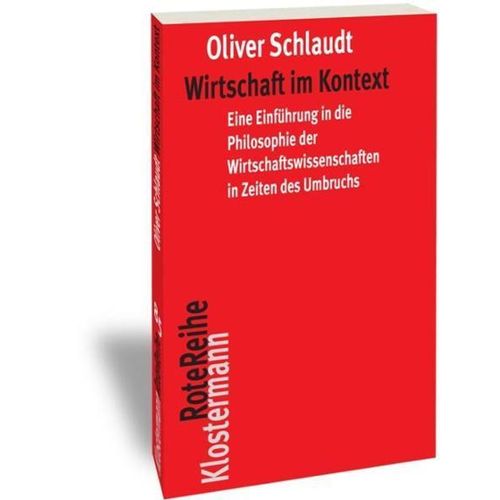Wirtschaft im Kontext - Oliver Schlaudt, Taschenbuch
