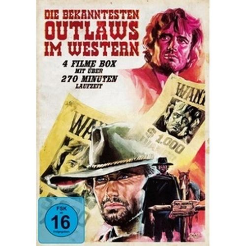 Die bekanntesten Outlaws im Western (DVD)
