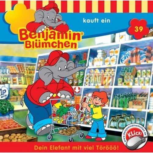 Benjamin Blümchen - 39 - Benjamin Blümchen kauft ein - Benjamin Blümchen (Hörbuch)
