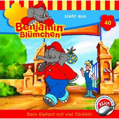 Benjamin Blümchen - 40 - Benjamin Blümchen zieht aus - Benjamin Blümchen (Hörbuch)