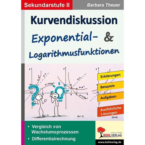 Kurvendiskussion / Exponential- & Logarithmusfunktionen - Barbara Theuer, Kartoniert (TB)