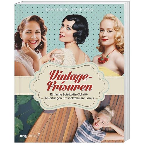 Vintage-Frisuren - Emma Sundh, Sarah Wing, Kartoniert (TB)