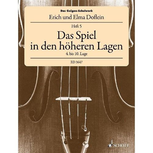 Das Geigen-Schulwerk - Erich Doflein, Elma Doflein, Geheftet