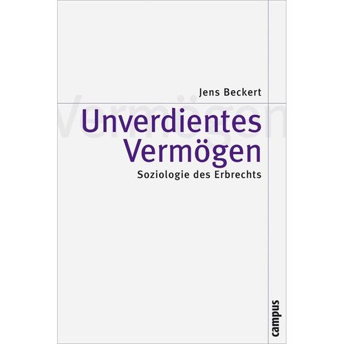 Unverdientes Vermögen - Jens Beckert, Kartoniert (TB)