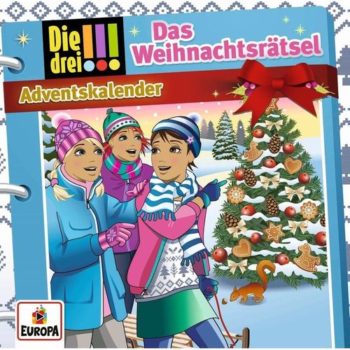 Die drei !!! - Das Weihnachtsrätsel (2 CDs) - Die drei !!!, Die Drei !!! (Hörbuch)