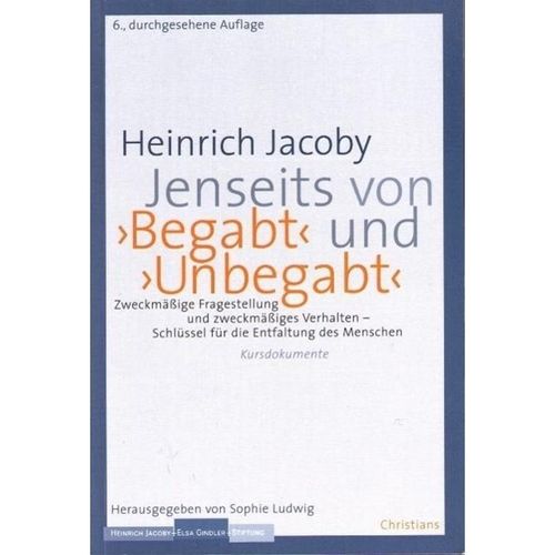 Jenseits von >BegabtUnbegabt< - Heinrich Jacoby, Kartoniert (TB)