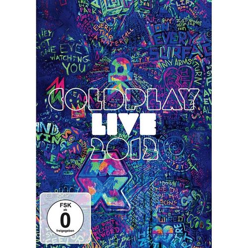Live 2012 (DVD+CD) - Coldplay. (CD mit DVD)
