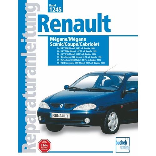 Renault Megane /Megane Scenic/Coupe/Cabriolet/Kombi/4 x 4, Kartoniert (TB)
