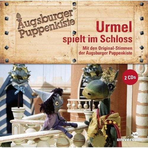 Augsburger Puppenkiste: Urmel spielt im Schloss- Hörspiel, 2 Audio-CD - Augsburger Puppenkiste, Various (Hörbuch)