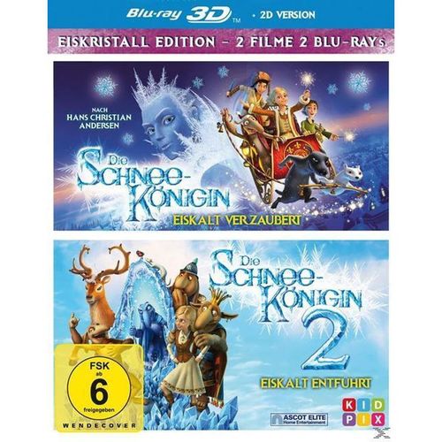 Die Schneekönigin 1+2 - 2 Disc Bluray (Blu-ray)